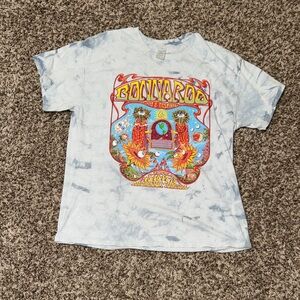 2023 Bonnaroo tie-dye Line up Tee